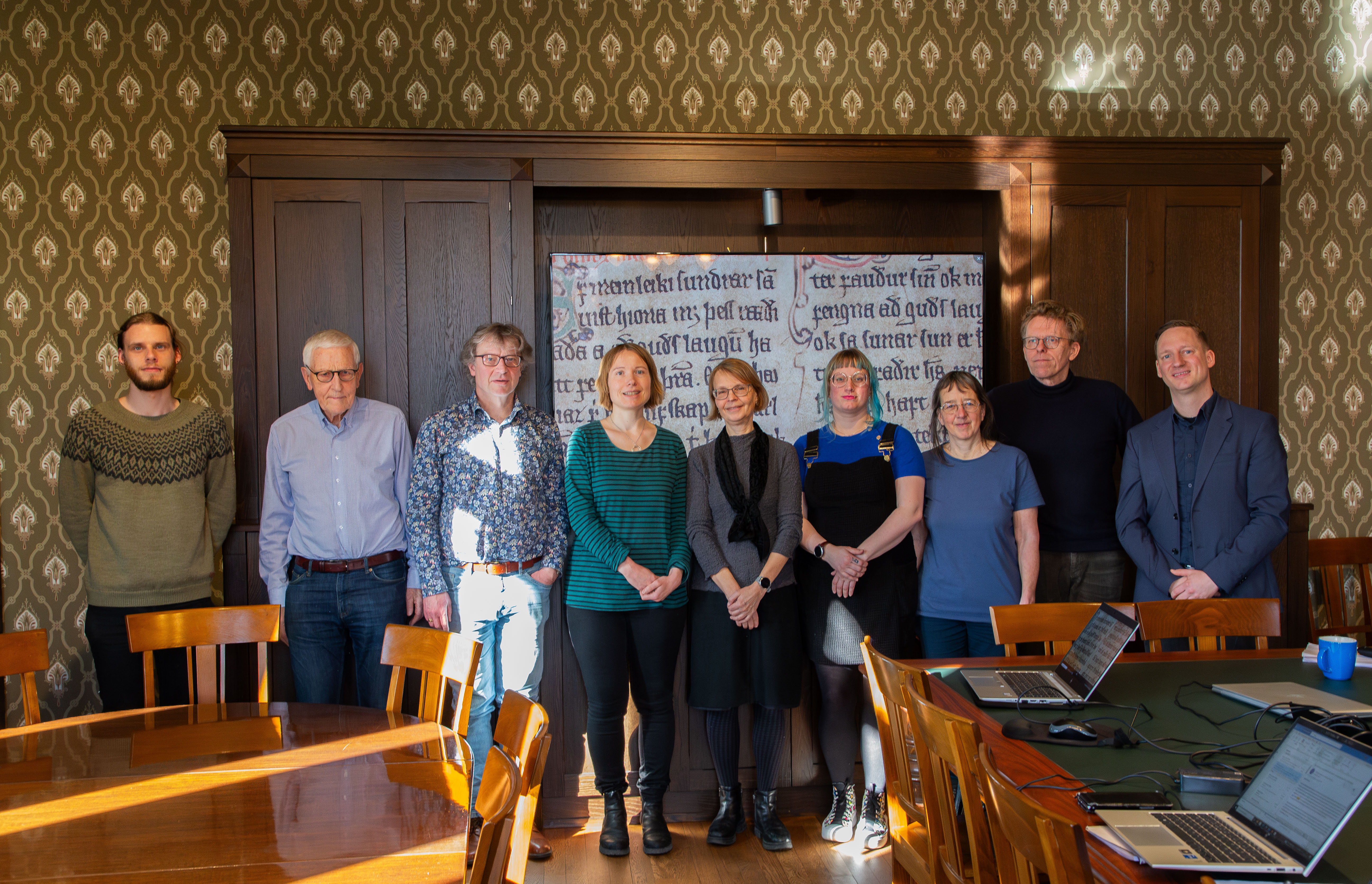 Stefan Drechsler with research group and workshop participants