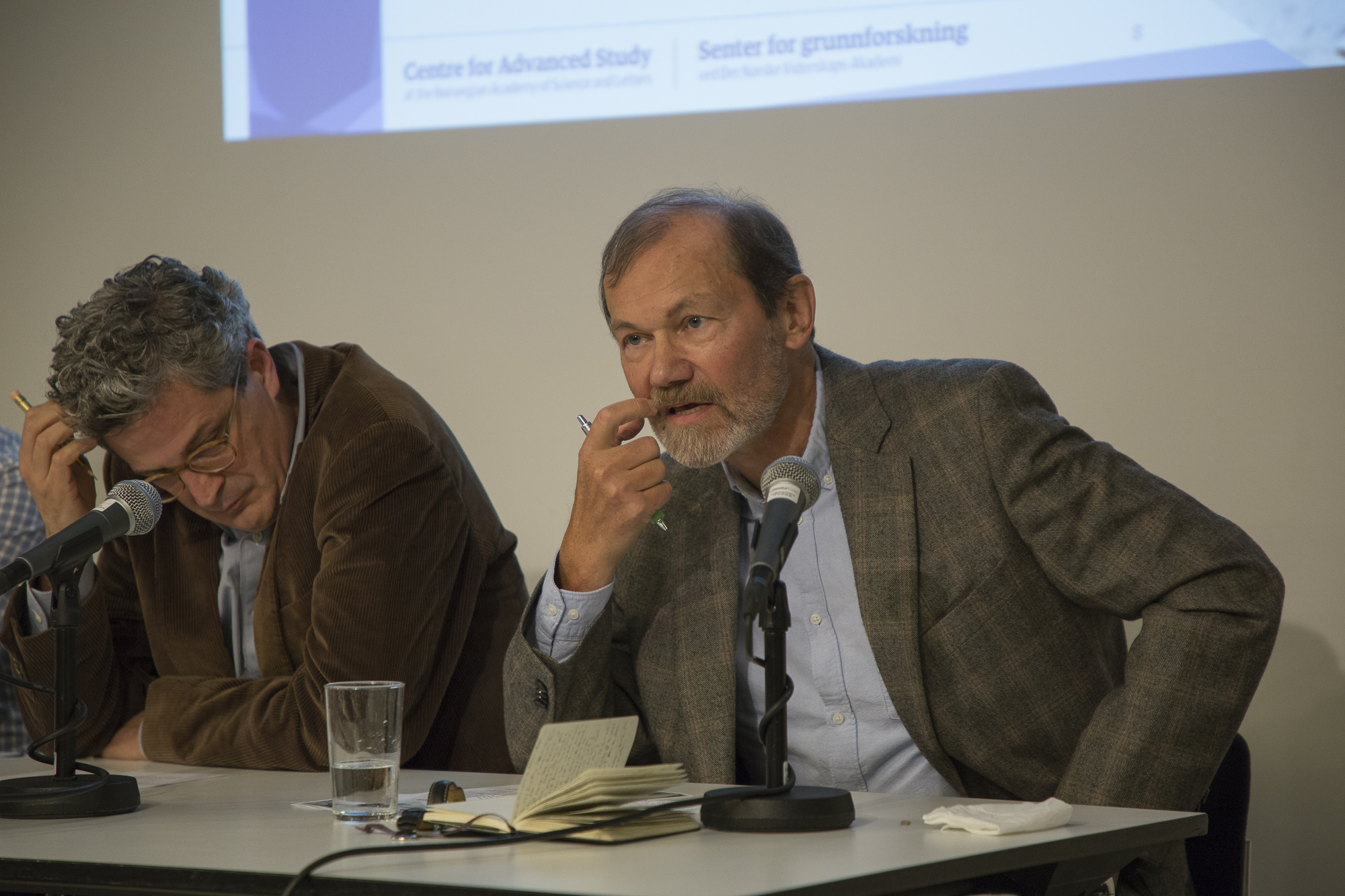 Øyvind Østerud, professor of political science at the University of Oslo, participates in a seminar on 17 November 2017. Photo: Camilla K. Elmar
