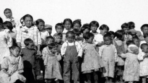 Native orphans at Nushagak