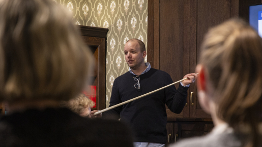 Fabian Harang at CAS lunch seminar Fall 2023